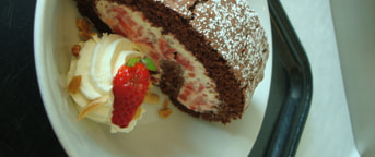 Stück Kuchen Fetta di torta